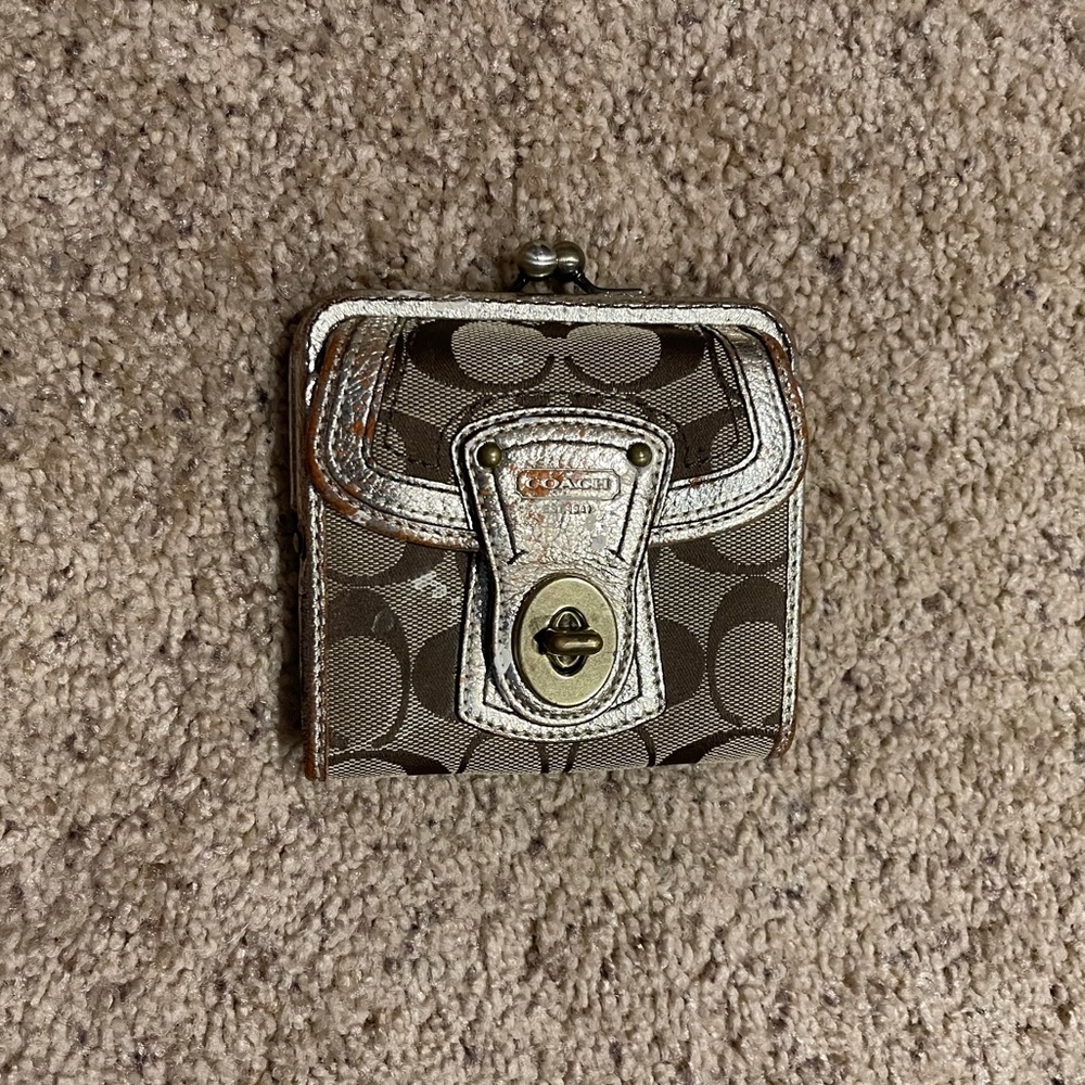Coach Buckle Wallet